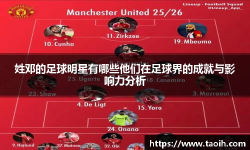 姓邓的足球明星有哪些他们在足球界的成就与影响力分析